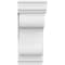 Ekena Millwork Standard Carmel Architectural Grade PVC Bracket With Traditional Ends, 5"W x 12"D x 12"H BKTP05X12X12CAR01 - alternate 2